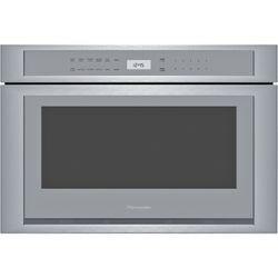 Thermador Stainless Steel Microwave Drawer 24” Wide 