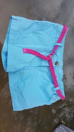 Blue shorts