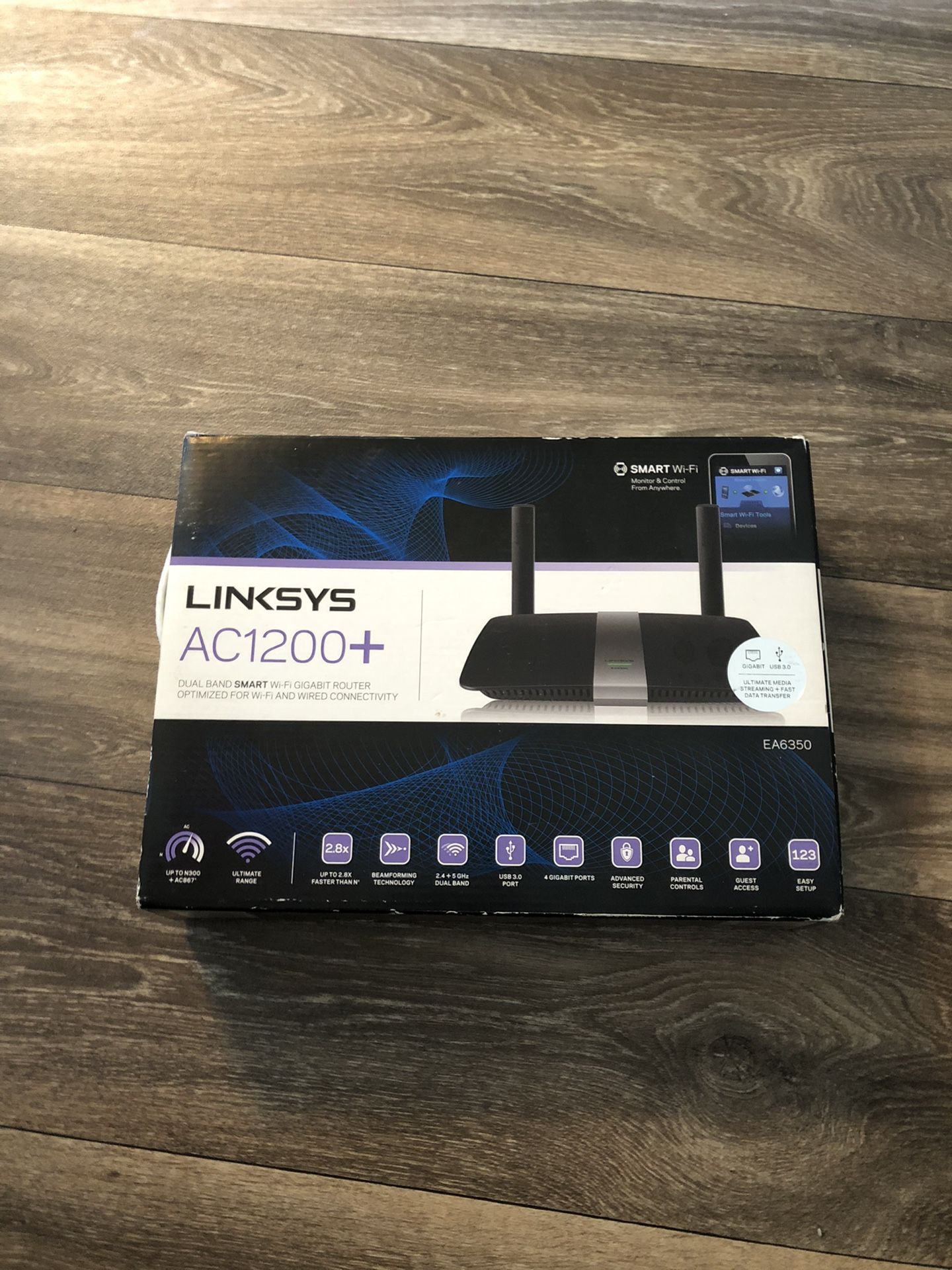 Linksys AC1200+ Dual Band Router