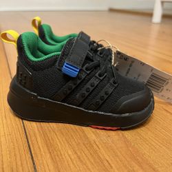 New ADIDAS X LEGO® RACER TR21 ELASTIC LACE AND TOP STRAP SHOES Toddler Sneakers