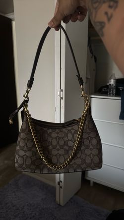 Coach Juliet Signature Shoulder Bag with Chain