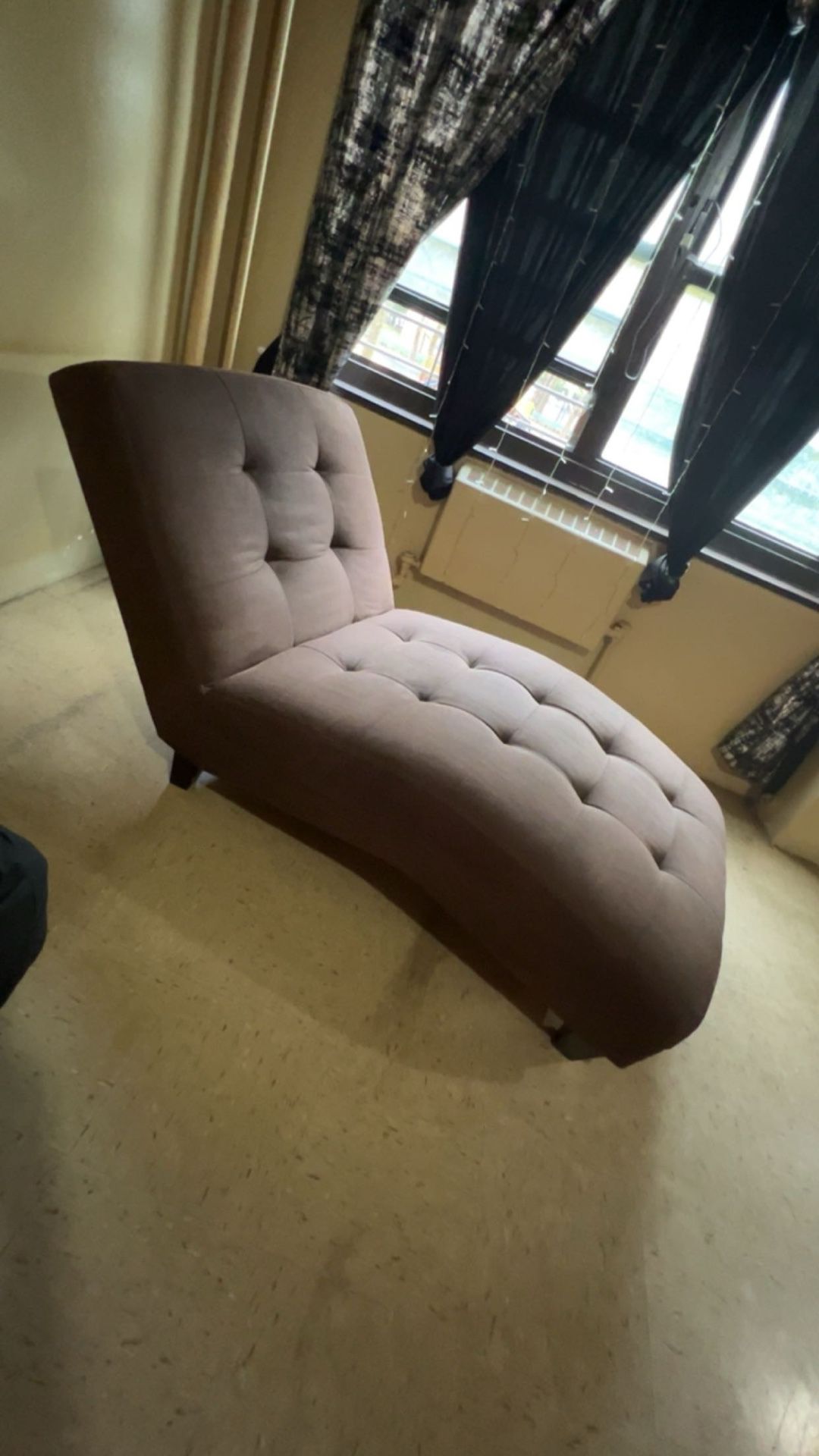 Sellin Brown Chaise For $150