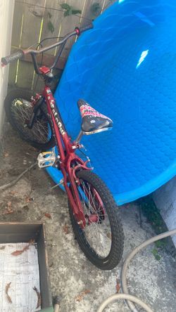 Red BMX Bike trade for electronics or 60$ may settle for obo