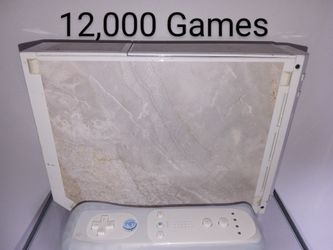 Nintendo Wii With 12,000 Games