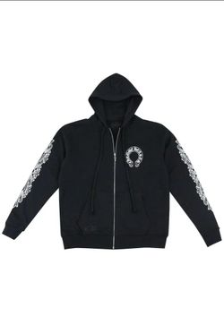 Chrome hearts zip up hoodie