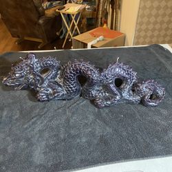 Vintage Dragon Candle