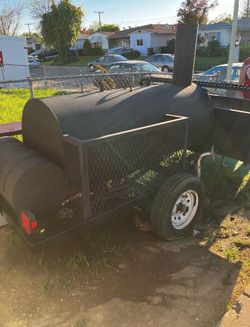 Grill & BBQ Smoker Trailer