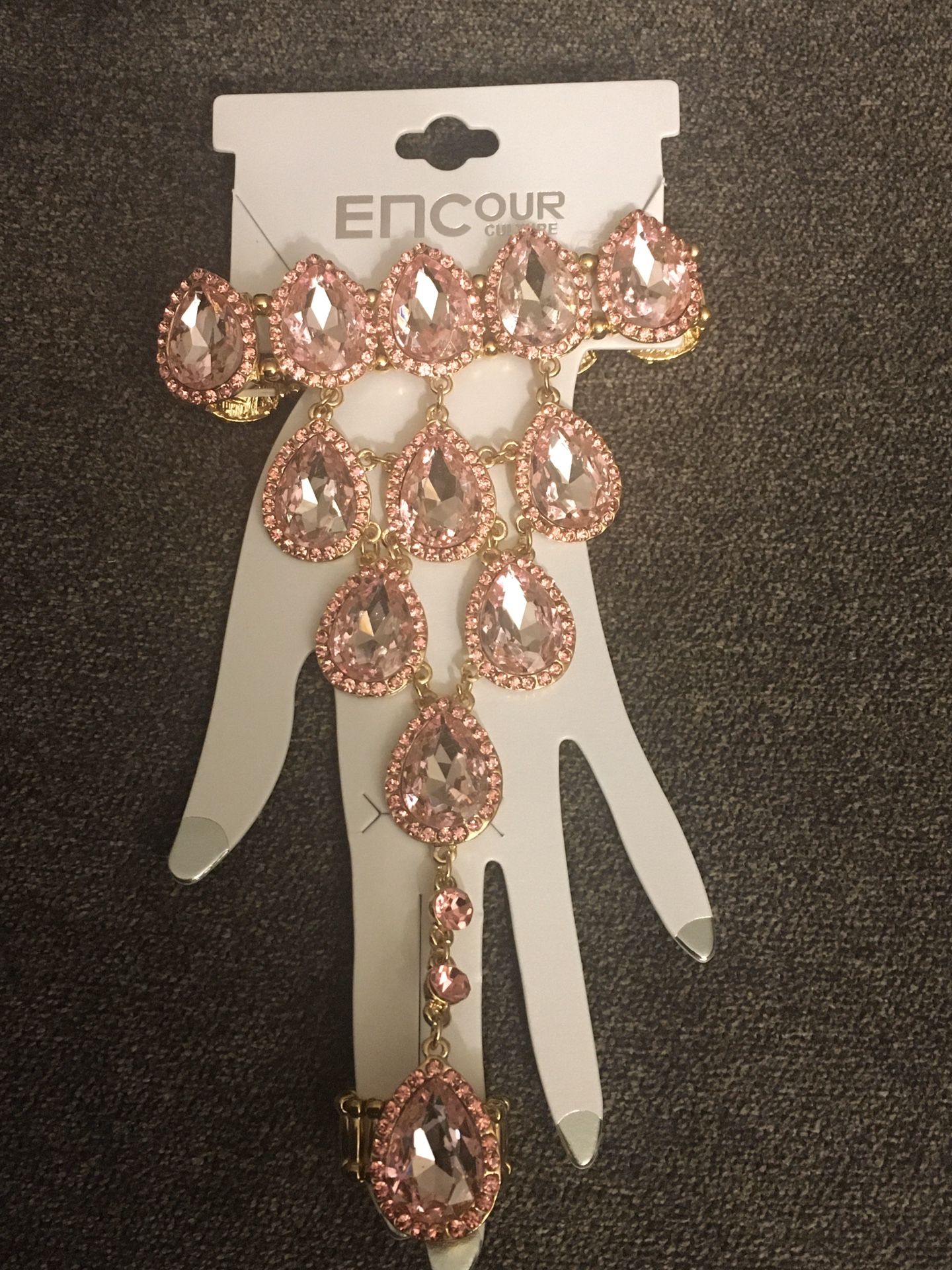 Ladies Ring Chain Braclet