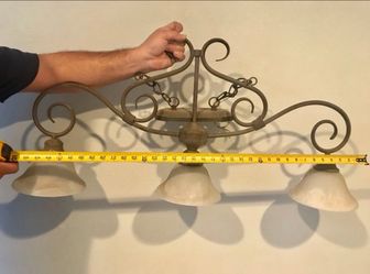 Beautiful rustic light fixture