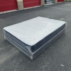 Queen Mattress Set – Medium – Brand New – Delivery Available 🚚