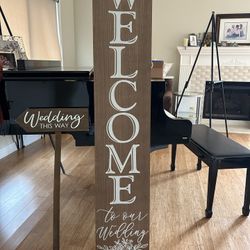 Wedding Welcome Signs 