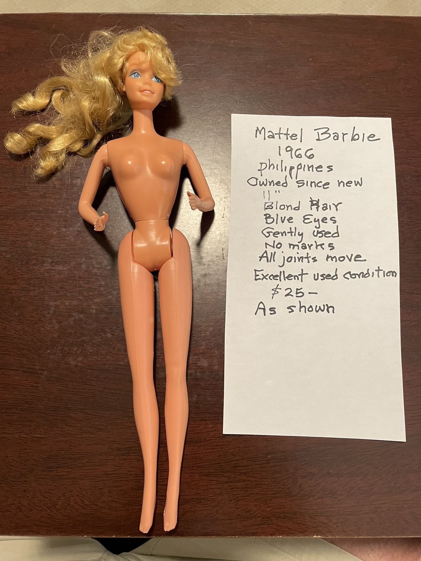 Barbie Doll$25