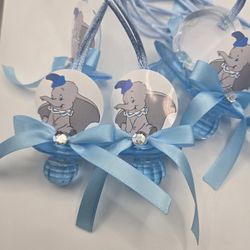 Dumbo Baby Shower Pacifiers Guest Favor Necklaces