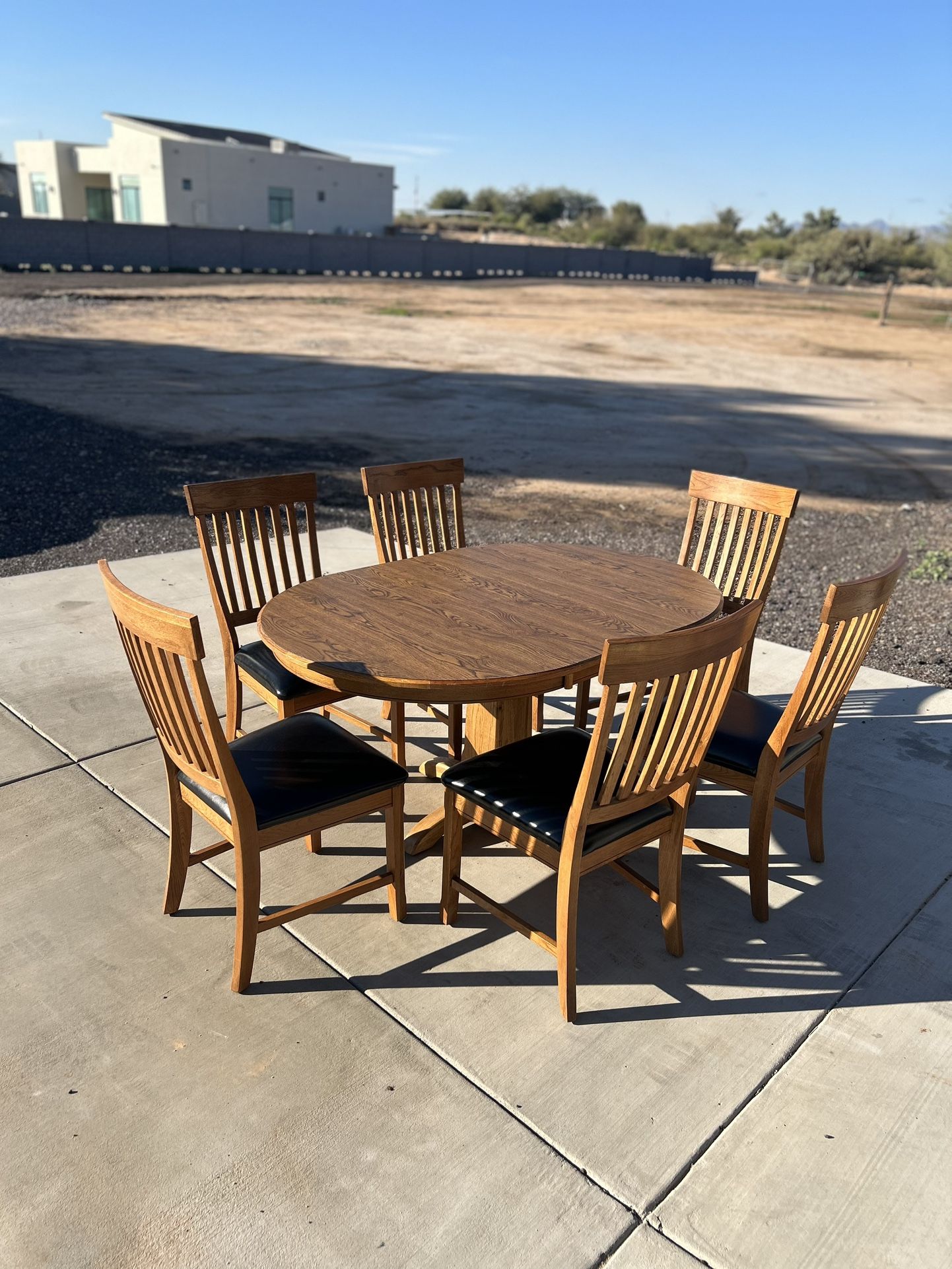 Solid OakWood Dining Table