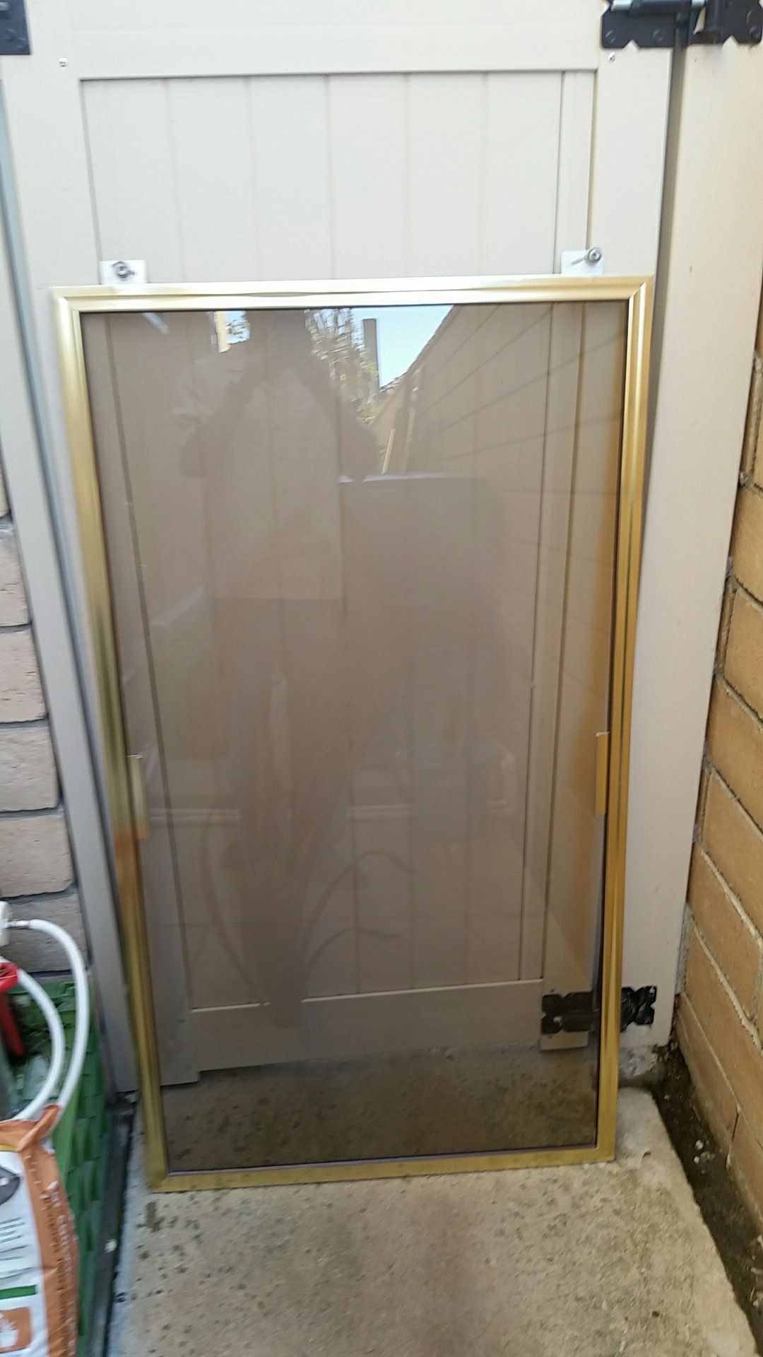 Flawless shower doors dual sliding dooŕs