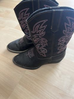 Girls Cowgirl Boots Size 1