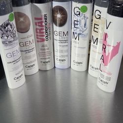 GEM LITES  with Bond Fix (Color Shampoo, Conditioner)