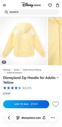 Yellow Disney Sweater