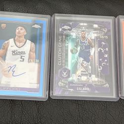 Nba Topps Chrome Autos/numbered/RC/base All Available 