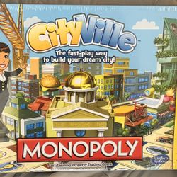 Monopoly CityVille Game New