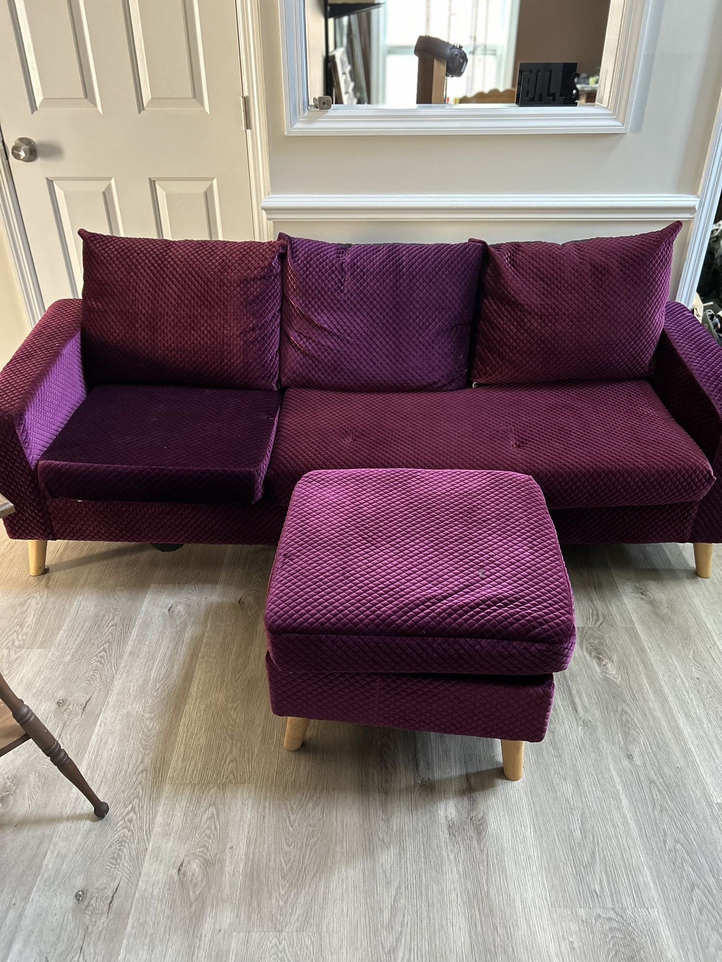 Small Purple Couch