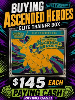 [BUYING] Ascended Heroes ETBs