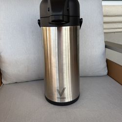 Stainless Steel Coffee Airpot Dispenser – Like New (2 Available)