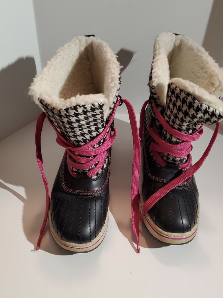 Girls Paris Blues Boots Size 2 Y