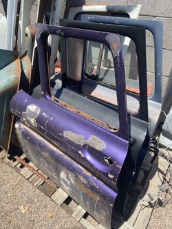 C10 Chevy Knee Knocker Doors, Various Condition And Prices. 