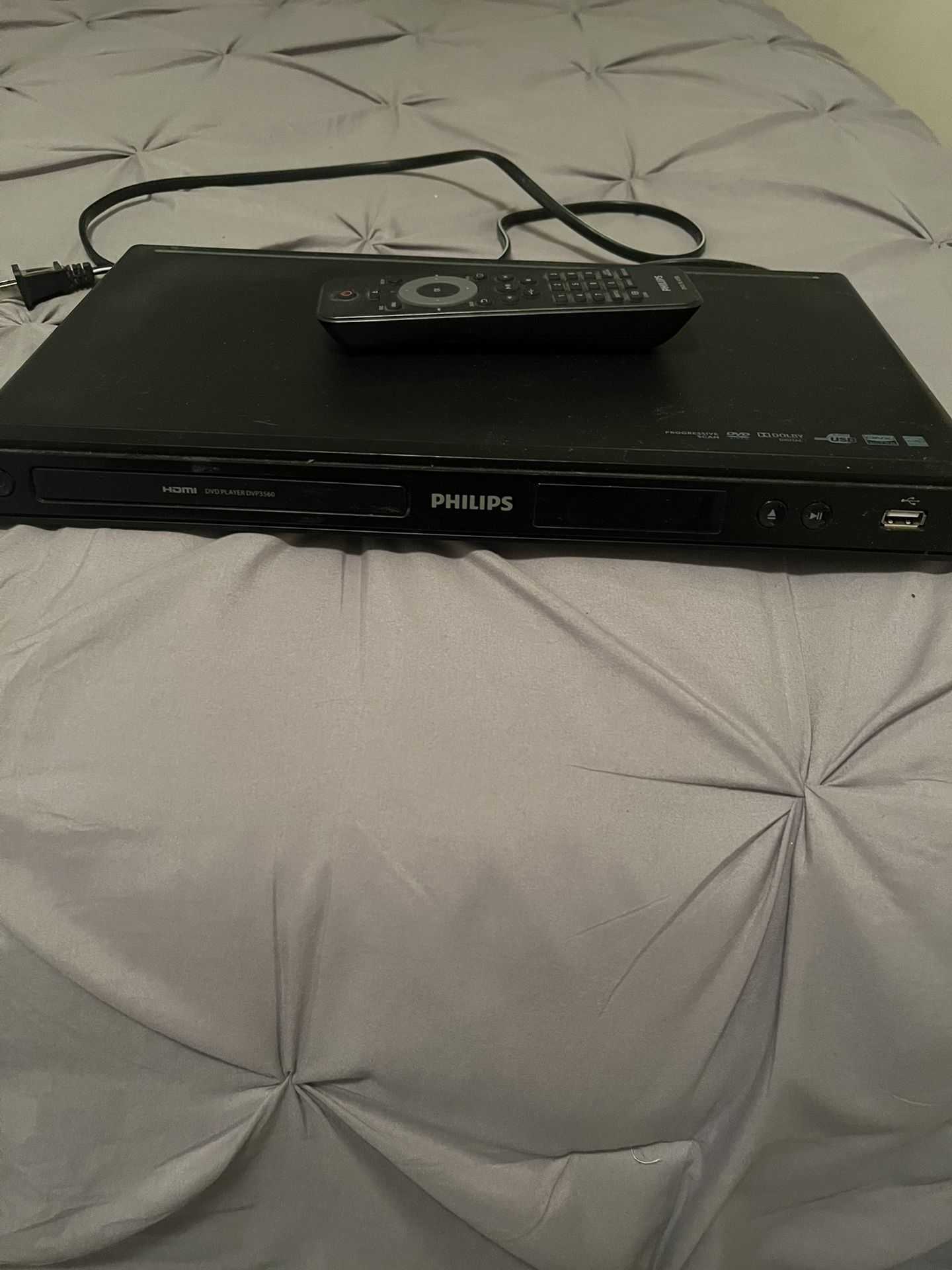 Phillips DVD Player With Remote