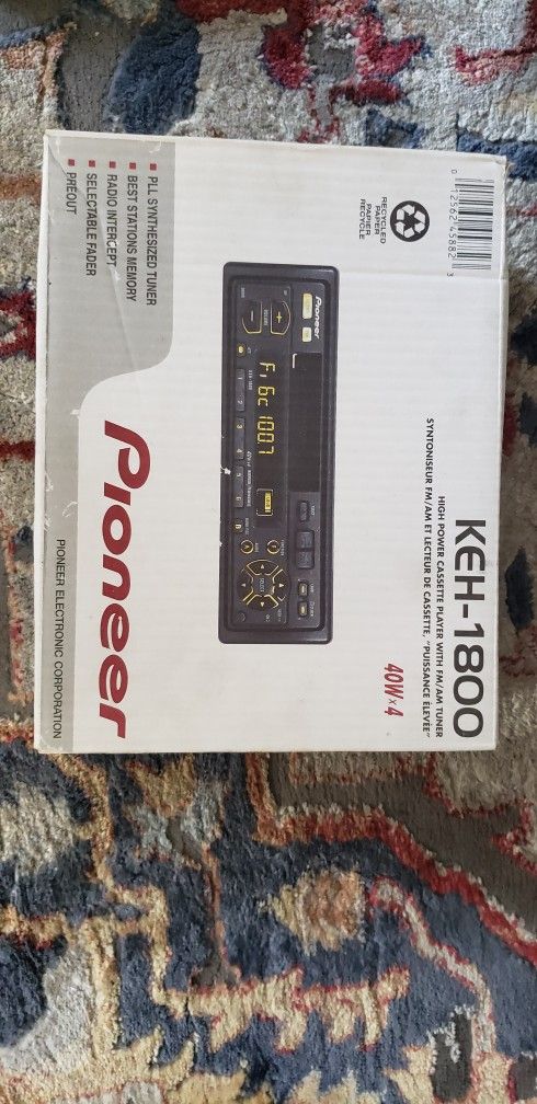 Piooner Vintage Car Radio KEH 1800