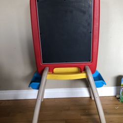Whiteboard and Blackboard Easel 
