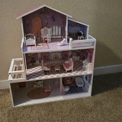 Doll House with Furniture