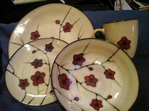 SALE TODAY $50.00 Pfaltzgraff Studio Aster 16-piece Dinnerware Set ... SALE TODAY $50.00 Pfaltzgraff Studio Aster 16-piece Dinnerware Set ...