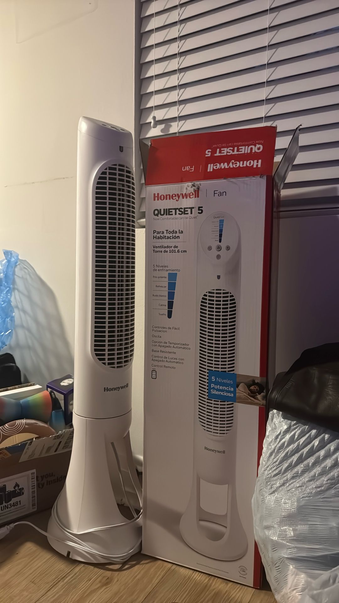 Honeywell Quietset 5 fan