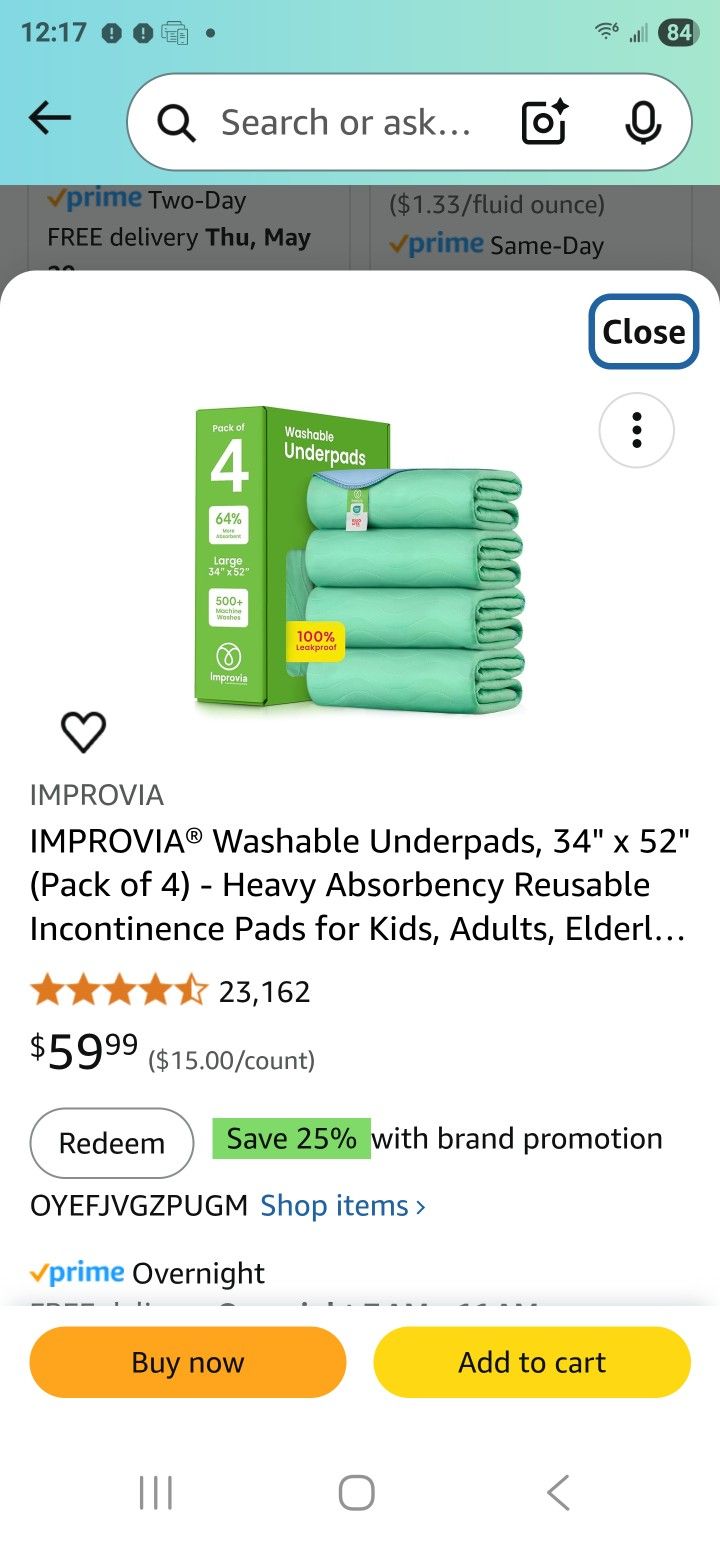 Incontinence Bed Pads