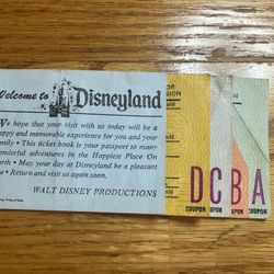 Disneyland Coupon Book