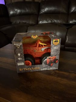 Monster Jam, Official El Toro Loco Monster Truck, Collector Die-Cast Vehicle