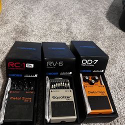 Guitar Boss Pedals