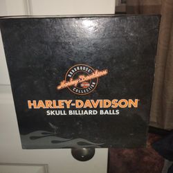 Harley Davidson Collector Pool balls