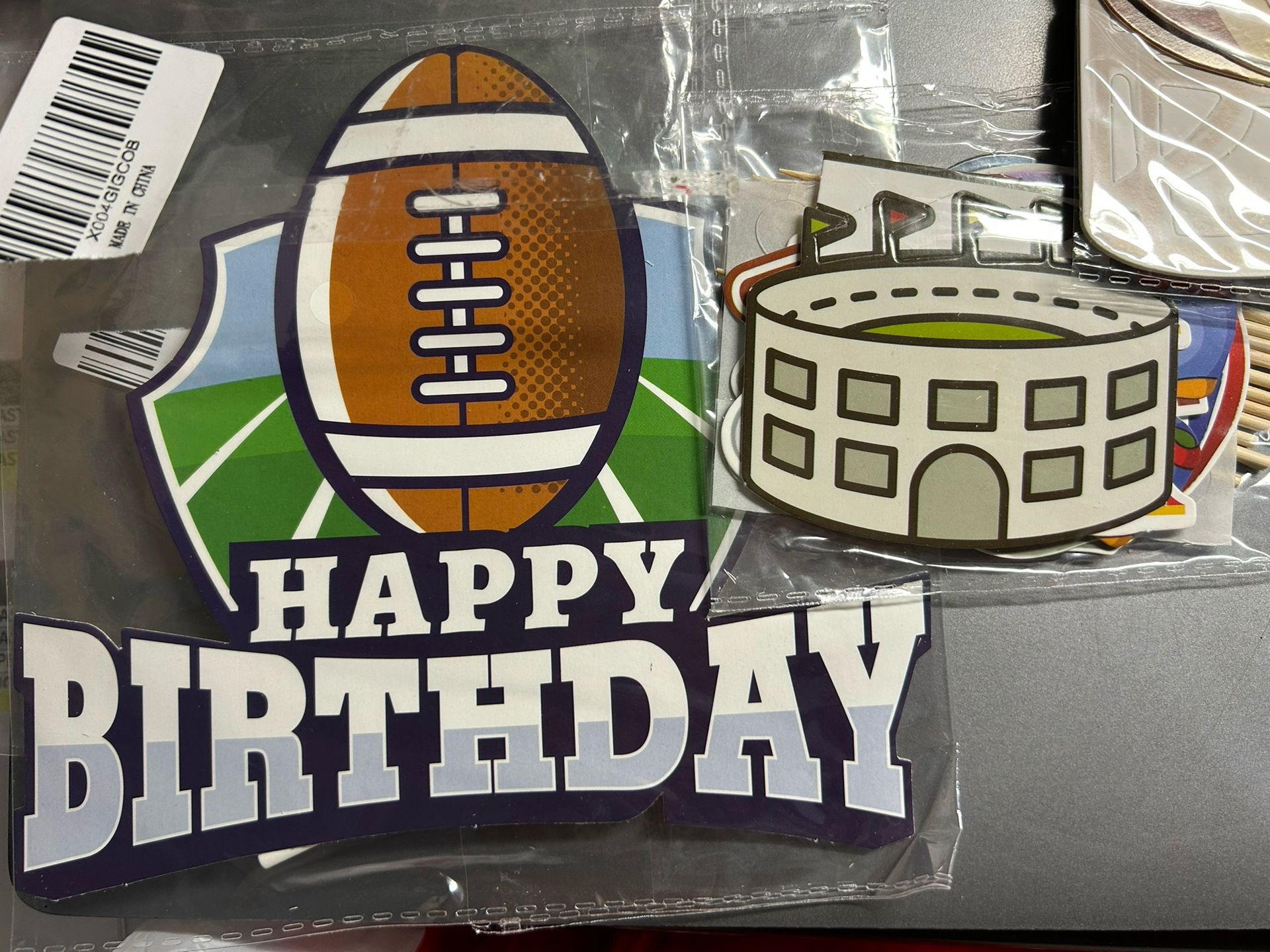 Football Birthday Party Supplies