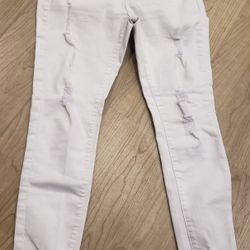 White WAX JEAN BUTT, I LOVE YOU! size 5/27