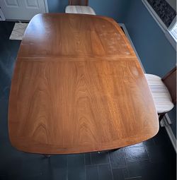 1964 Drexel "Eastrend" Mid-Century Dining Set - Table & 6 Chairs