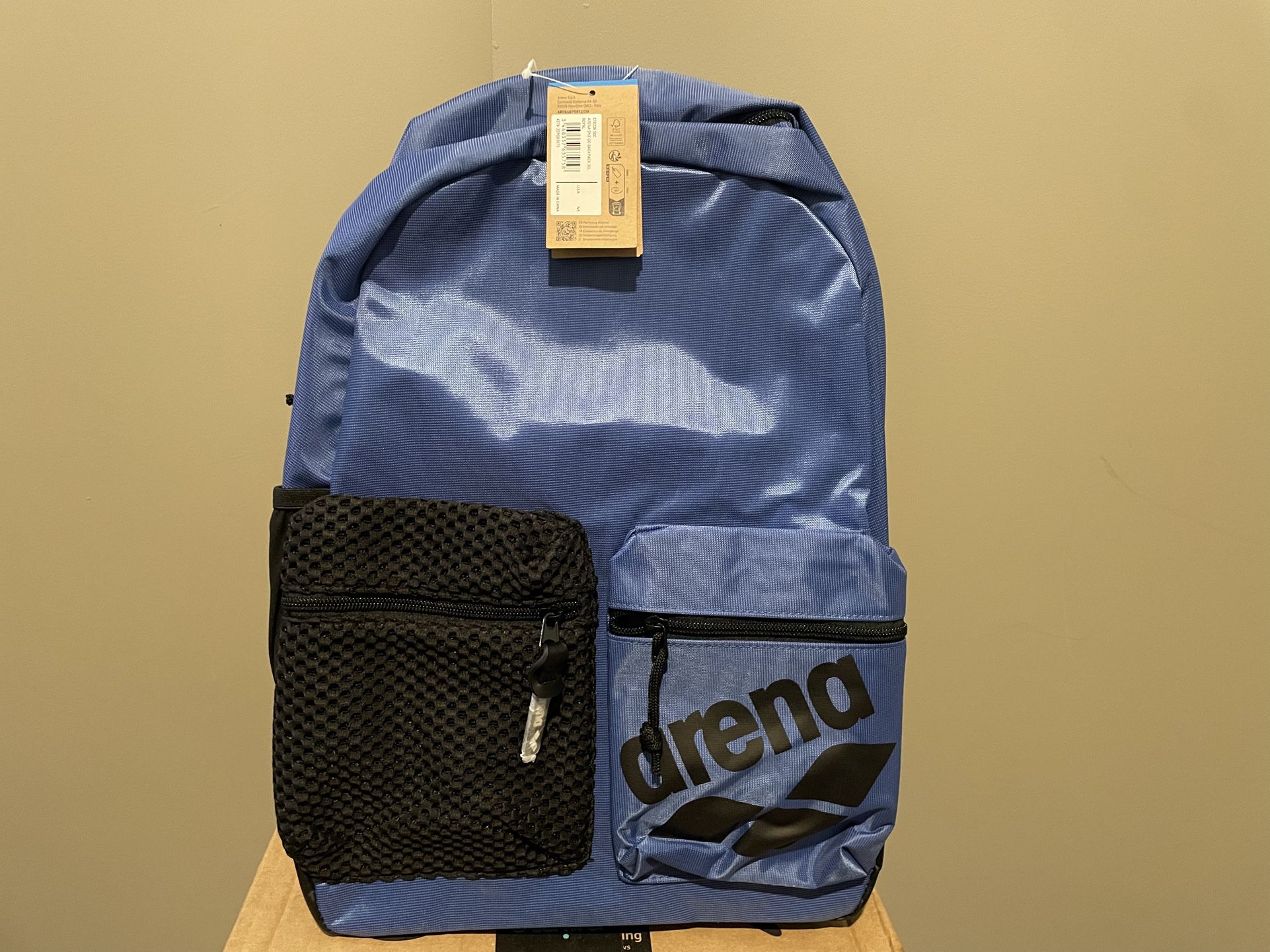 ARENA One Go Backpack Swimming Athlete Sports Gym Rucksack Multisport Daypack Small Size Training Gear Equipment Swim Bag 30 Liters