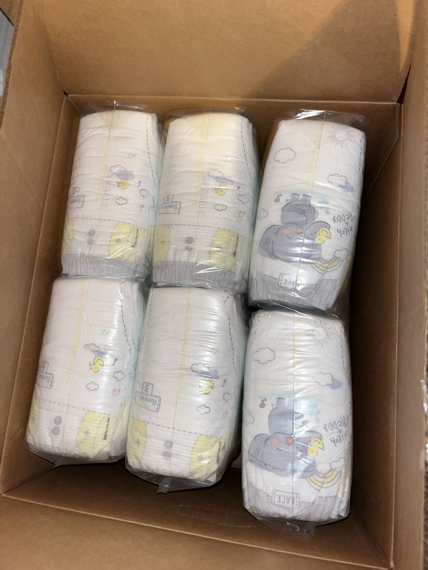 Size 3 Diapers 168 Count 