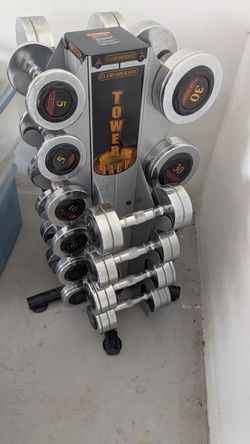 Weider Dumbbell Set And Bench
