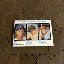 RON CEY, Hilton, Schmidt 1973 Rookie Third Baseman