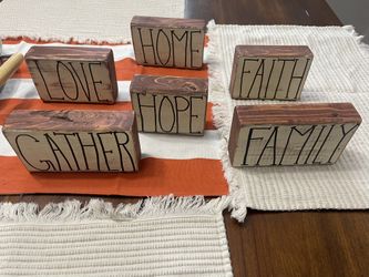 Home Decor Block Signs