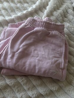 Pink Gymshark Sweatpants