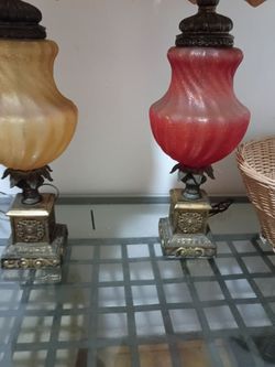 Bronze lamps